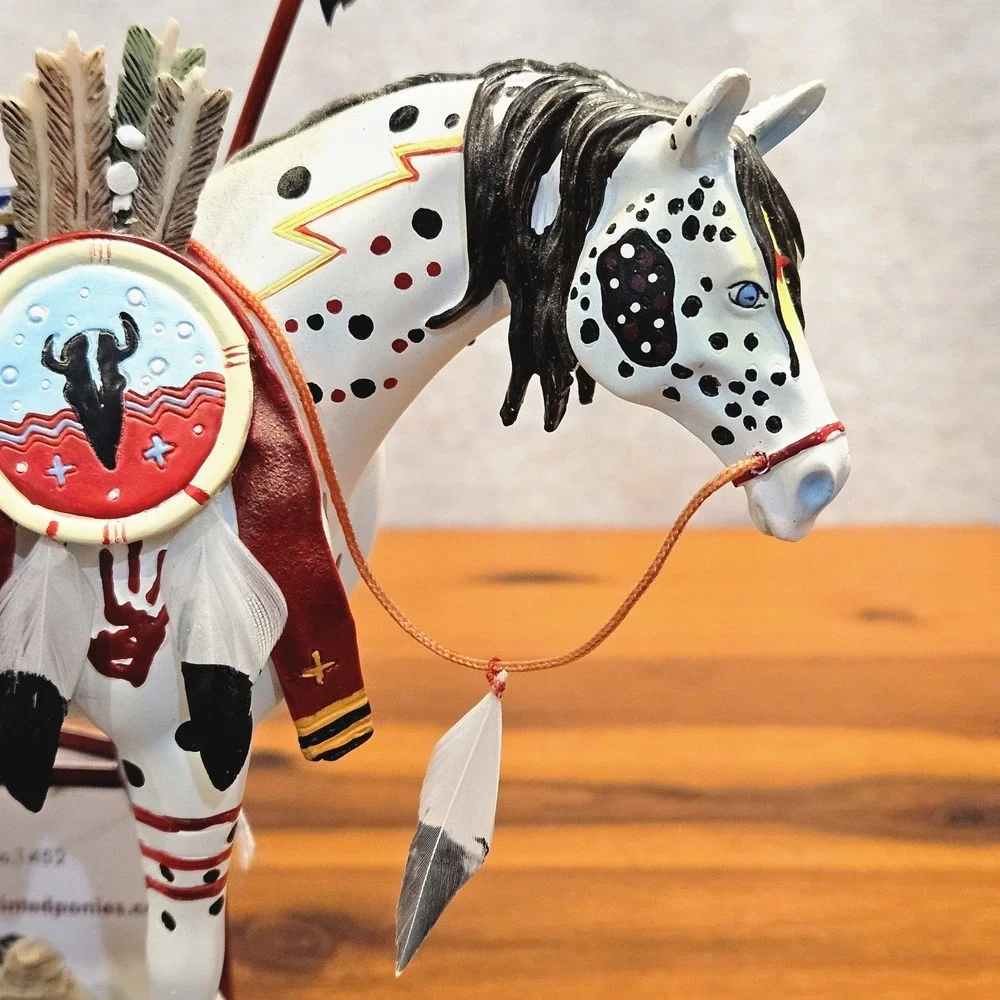 Trail of Painted Ponies War Pony #1452 • Rance Hood • 2003 Westland NIB